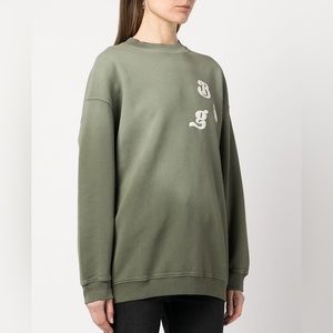 Anine Bing crosby green sweatshirt L